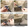9/12 Aspersor Universal para Tubería Riego Automático Spray Conexión Rápida Conector en T de 8 mm Tapón Accesorio Rosca Interna de 4 Puntos Directo