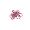 Hada Dulce Reductor de Edad Tejido a Mano Cuentas Coloridas Flores DIY Versátil Pendientes Pendientes Anillos Pasador Accesorios