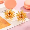 Novedad Pendientes de Fuegos Artificiales para Mujer Corea del Sur Nicho Elegantes Pendientes Versátiles Distintivos Lujo Ligero Pendientes de Moda de Gama Alta