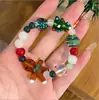 Nuevo Pulsera Linda de Colores Navideños Ins Nicho Versátil Dulce Pulsera para Mejor Amiga Venta Directa de Fábrica Joyería