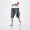 Pantalones casuales de moda, tendencia, marca, corte holgado, juveniles, populares, para hombre, estilo japonés, pantalones cortos, nuevos, de tendencia, cintura alta, estilo verano