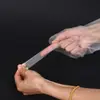 Guantes desechables, protectores de brazo de CPE, para tareas del hogar, uso en la cocina, lavado de platos, lavado de verduras, limpieza, con puños elásticos, longitud extendida, impermeables y diseñados para uso doméstico