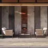 Sofá de Ratán para Ocio al Aire Libre Combinación de Silla Individual y Mesa de Café para Patio de Villa Jardín Balcón Estilo Chino Nuevo Muebles Impermeables