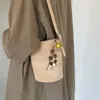 Bolso de axila para mujer 2026 nuevo otoño vintage gamuza Melard bolso de hombro bandolera cubo bolso para teléfono