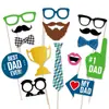 Accesorios fotográficos para fiestas del Día del Padre en Europa y América, Día del Padre, ambiente festivo del Día del Padre, accesorios divertidos para fotos
