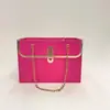 Bolsa de mão de marca de moda Qixi embalagem de flor bolsa de presente retangular buquê criativo pequeno sachê caixa de embalagem
