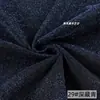 Partículas doradas y plateadas cielo estrellado hilo de seda brillante con purpurina tela de gasa india colorida tela para fondo de fotografía de vestido de noche tela para ropa