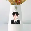 TOP Landing Junior Su Xinhao Acrílico Blanco Llavero Doble Cara Colgante para Bolsa Colgante para Bolsa Estrella