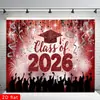 Nuevo Tela de Fondo de Temporada de Graduación Transfronteriza en Serie Rosa y Dorada para Decoración de Fiesta de Temporada de Graduación y Tela Colgante para Fondo de Foto