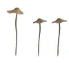 Estacas de Jardín Metálicas Vintage de Champiñón Transfronterizas Estacas de Jardín con Forma de Champiñón Metálico