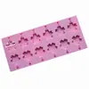 [Múltiplos opcionais] Molde de pirulito estrelado de silicone DIY bandeja de gelo de chocolate molde de bala macia molde