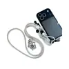 Lanyard para teléfono, estilo cruzado, diseño colorido inspirado en la dopamina, correa larga ajustable para funda de teléfono, cordón de seguridad antirrobo para teléfono
