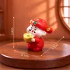 Mini figura linda de dios de la riqueza que trae fortuna, adorno lindo para decoración DIY de casa de muñecas, decoración de tablero de coche