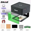 Grabado DJ6 máquina de grabado láser pequeña portátil para el hogar bricolaje cuero plástico madera bambú máquina de marcado pequeño