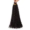 Peluca Waterdeep Degradado 100g 14 Pulgadas Cabello Rizado Ola de Agua Fibra Sintética Crochet para Cabello Artesanía Tejida a Mano Cabello Rizado