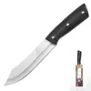 Atacado de fábrica faca de chef de aço inoxidável cabo preto e branco faca de cozinha multiuso faca de frutas doméstica faca de cozinha para cortar carne