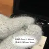 Brincos Super Brilhantes de Zircônia Azul Estrela Floco de Neve Cruz Aço Titânio Médico para Mulheres com Duplos Piercings na Orelha e Tarraxas de Cartilagem