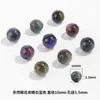 Xiao Tianran Cuentas de Lapislázuli Cuentas Sueltas Accesorios para Joyería DIY Pulseras Pulseras Semiacabados Cuentas Redondas de Lapislázuli Cuentas Individuales