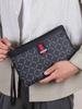 Bolso de Mano para Hombre 2025 Nuevo Casual de Gran Capacidad Estilo Coreano Bolso de Mano a Cuadros de Moda para Hombre Viajes de Negocios