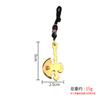 Llavero con colgante de hacha de latón para coche, artesanía de cobre, joyería de hacha Fu, decoración, accesorios de regalo, llavero.