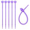Cadena de Cadena de Amarre de Silicona de Garra de Gato Llavero Accesorios de Ropa DIY Cadena de Llaves Cadena de Cuentas Hecha a Mano Colgante