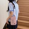 Bolso nuevo para teléfono móvil para mujer, Bolso de hombro pequeño elegante de nicho a la moda, Bolso deportivo casual de estilo japonés, Bolso de hombro ligero y sencillo