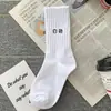 Meias Femininas Modernas Versáteis Estilo Japonês Cor Sólida Comprimento Médio, Outono e Inverno Engrossadas Quentes Esportivas Antiodor Meias Largas