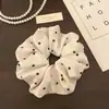 Novo Anel de Cabelo Grande para Cabelo Liso de Cetim Elegante Francês Feminino Versátil Elástico Alto Corda de Cabelo de Tendão de Borracha Acessórios de Cabelo Atacado