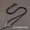 Corda de abacaxi cordão trançado feito à mão cordão de colar de jade resistente ao desgaste ajustável corda de jade trançada pingente de jade pingente para pendurar com corda