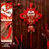Pendente de Nó Chinês da Sorte Atacado Fundo do Ano do Cavalo 2026 Decoração de Entrada de Casa Hall Sala de Estar Festa de Inauguração