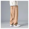 Pantalones Rectos Sueltos Estilo Americano, Pantalones de Trabajo de Pierna Ancha High Street para Hombre, Nuevos Pantalones Largos Casuales Retro con Ambiente de Primavera/Verano, Marca de Moda