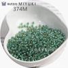 Cuentas de Cristal Semilla Yuxing Importadas de Japón, Transparentes Teñidas en el Núcleo, 1.5/2/3 mm, para Manualidades DIY, Bisutería y Materiales para Pulseras