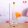 Envío gratis diy botella de los deseos vaso de pudín corcho estrella creativa botella vacía botella a la deriva estrella de la suerte perlas absorbentes botella arcoíris