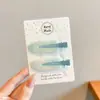 Pin de Flequillo Lateral de Gama Alta Estilo Coreano con un Corazón Femenino, Pinza de Pato de Color Contrastante, Pasador Dopamina Lindo, Pinza para el Cabello Exquisita