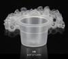 Ventas Directas de Fábrica Vaso para Color de Tatuaje con Base Vaso Desechable de Plástico para Pigmento de Tatuaje Vaso para Color de Tatuaje Transfronterizo