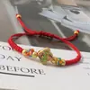 Pulsera trenzada Círculo Qiankun, estilo Nudo Chino, Símbolo de Manzana y Deseo, Fragmentos de Plata, 0 kg Atracciones Turísticas, Fabricante Transfronterizo, Venta al por Mayor de Joyería