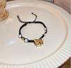 Pulsera de amor de flor de perla ópalo chapada en oro real Corea del Sur ins pulsera dulce ajustable pulsera de lujo ligero