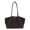 Bolso de Mano Retro Escarchado de Gran Capacidad, Opciones Multicolor para Combinar Diariamente, Bolso de Hombro/Axila, Bolso de Mujer Tipo Dumpling de Gamuza