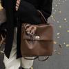 Mochila Escolar para Estudiantes Mujer 2025 Invierno Nuevo Ins Moda Trendy Bolsa para Estudiantes Bolsa de Mujer Versátil de Gama Alta