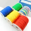 Linha 6 100 metros 2mm tecelagem DIY artesanal pingente de nó chinês pulseira de corda vermelha Benmingnian material para cordão