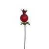 Artificial fruta romã verde planta romã folha romã árvore interior adereços flor falsa home display tiro fábrica atacado