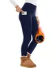 Pantalones de Yoga Negros de Cintura Alta con Bolsillos para Mujer, Pantalones Deportivos Elásticos Ajustados, Pantalones Base para Control de Abdomen y Levantamiento de Glúteos