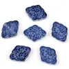 Nuevo Estilo Vidriado Translúcido Nube Propicia Forma de Diamante Ruyi Cuentas con Agujero Pasante Pulsera DIY Pasador Colgante Colgante para Joyería Venta al por Mayor