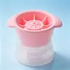 Molde de Silicone para Bolas de Gelo de Uísque para Uso Doméstico, Congelamento Rápido, Fabricante de Gelo Fácil de Remover, Forma de Gelo de Grau Alimentício, Ferramenta Criativa para Cubos de Gelo