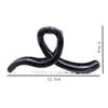 Venda direta do fabricante: Vários Estilos de Presilhas de Cabelo Pequenas de Plástico ABS Preto para Mulheres, Acessórios de Cabelo Populares Estilo Coreano, Presilhas para Rabo de Cavalo Alto