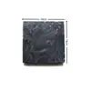 Piedra Agujero Verde Blanco Redondo Cuadrado Hexágono Mármol Natural Posavasos Posavasos Pulido Base para Tazón Base para Café