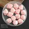 Kit de Materiales para Accesorios de Joyería Hecha a Mano con Cuentas Sueltas Cerámicas con Forma de Prisma Macaron y Agujero Recto para Ensartar