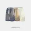 Pantalones Cortos Casuales para Hombre de Nuevo Estilo, Pantalones Cortos Deportivos, Pantalones Cortos Grandes de Jacquard de Color Sólido, Pantalones Cortos de Playa, Tallas Grandes Disponibles