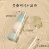 Botellas de tamaño viaje al vacío, botellas con atomizador tipo bomba, neceseres, botellas portátiles de champú y gel de ducha, botellas de loción, botellas al vacío