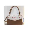 Bolso de Hombro Estampado Lindo Patchwork 2026 Tendencia de Moda Bolso Cruzado de Gran Capacidad Bolso Cuadrado Pequeño Elegante para Debajo del Brazo